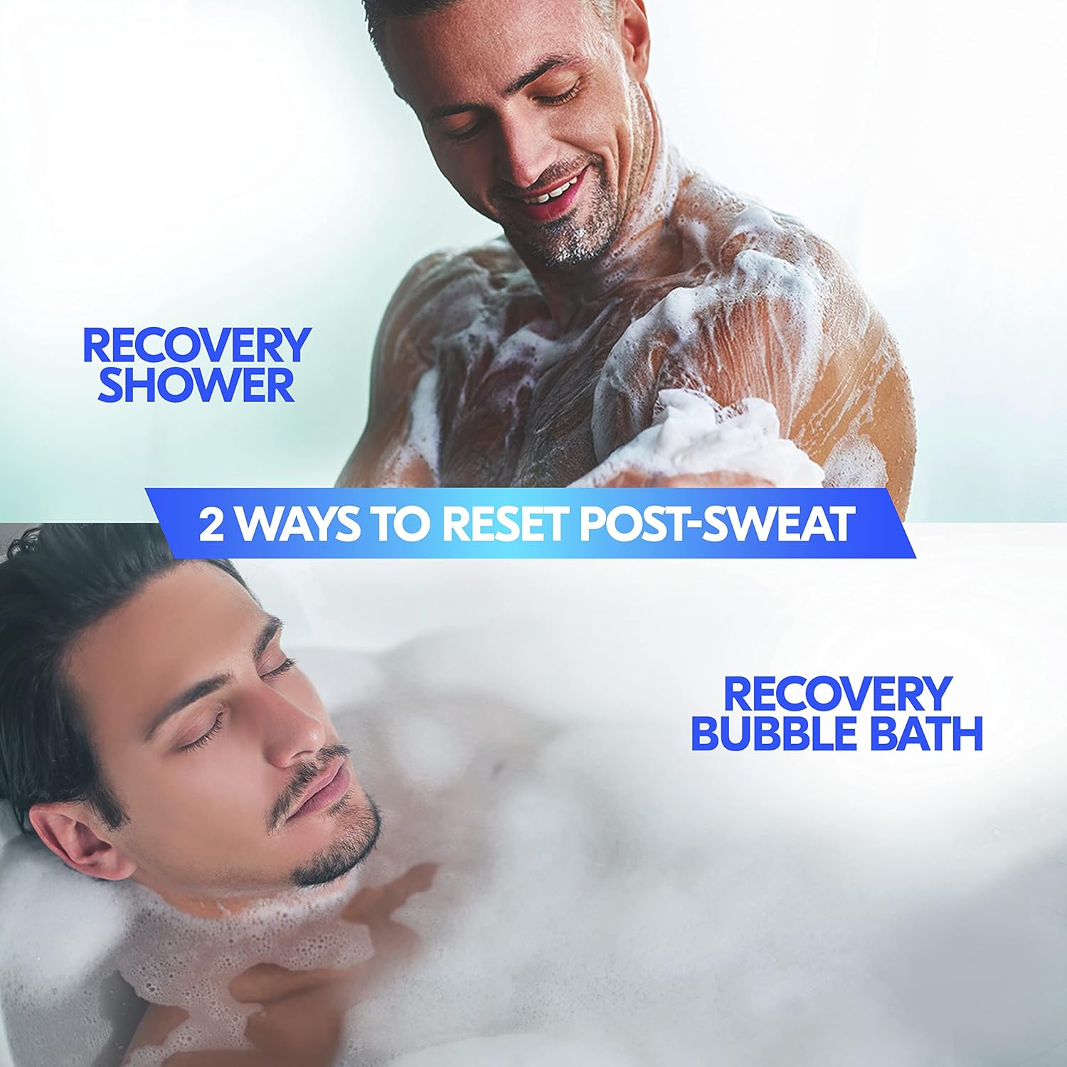 Degree Maximum Recovery Cool Rush Body Wash & Soak Amino Acids