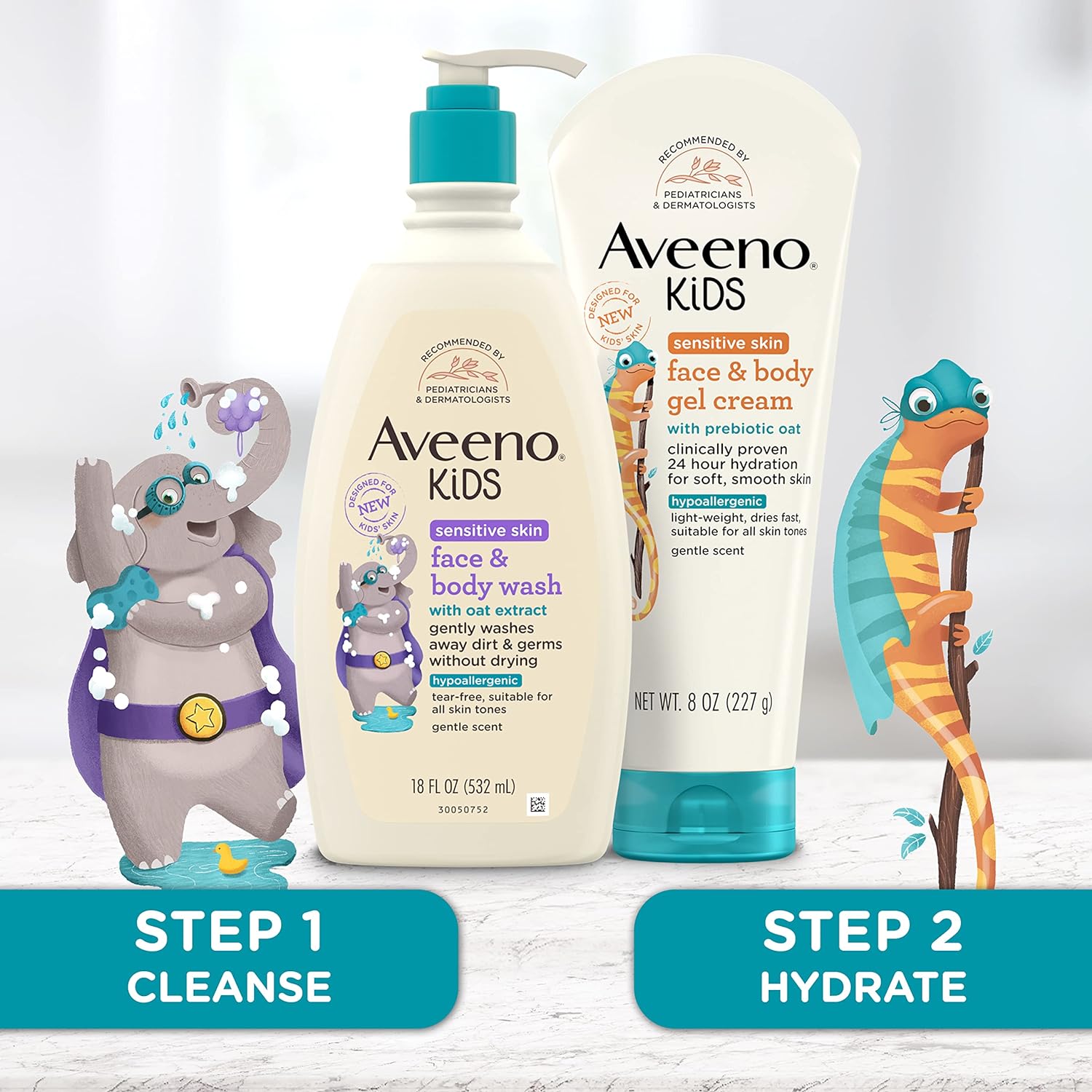 Aveeno Kids Sensitive Skin Face & Body Wash