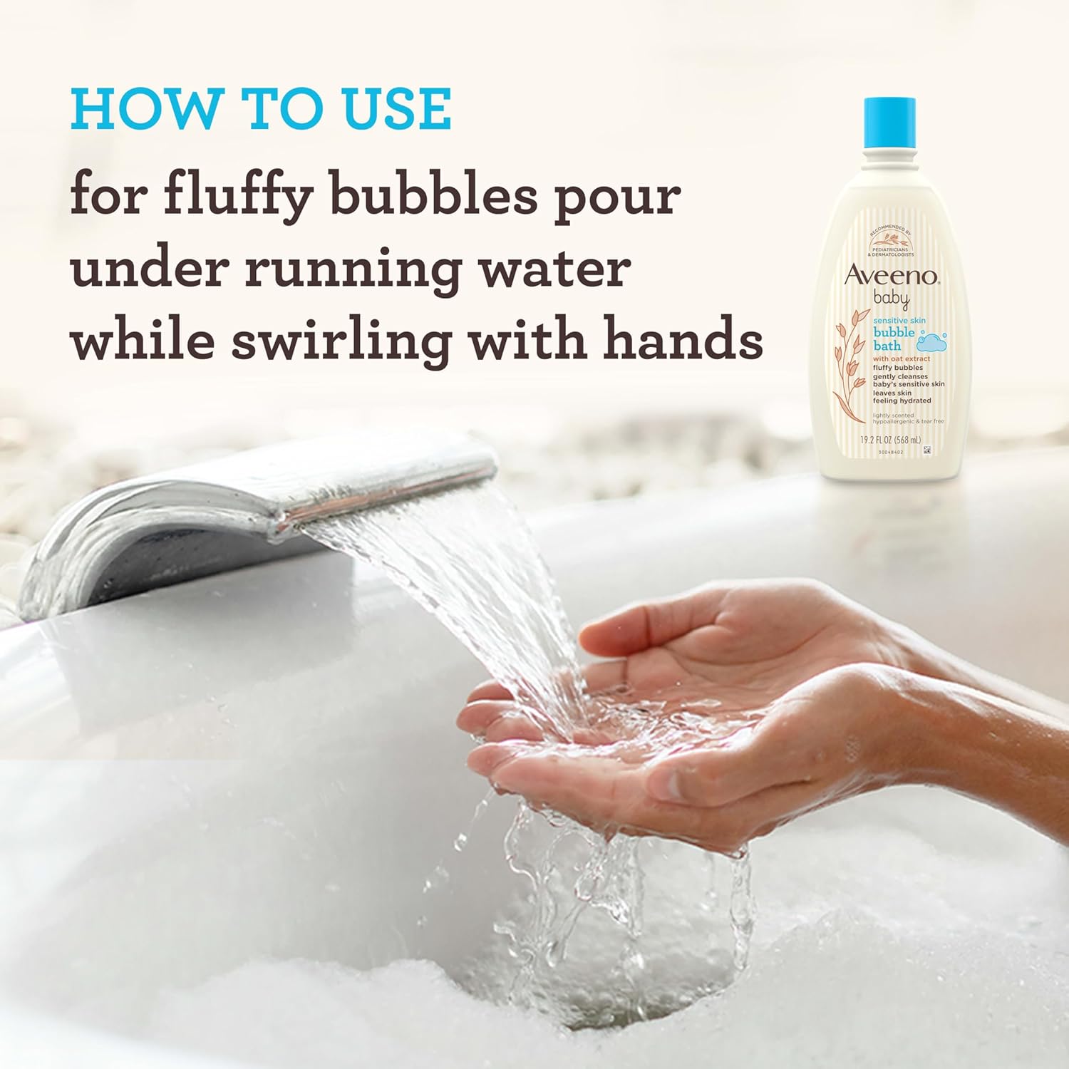 Aveeno Baby Sensitive Skin Bubble Bath