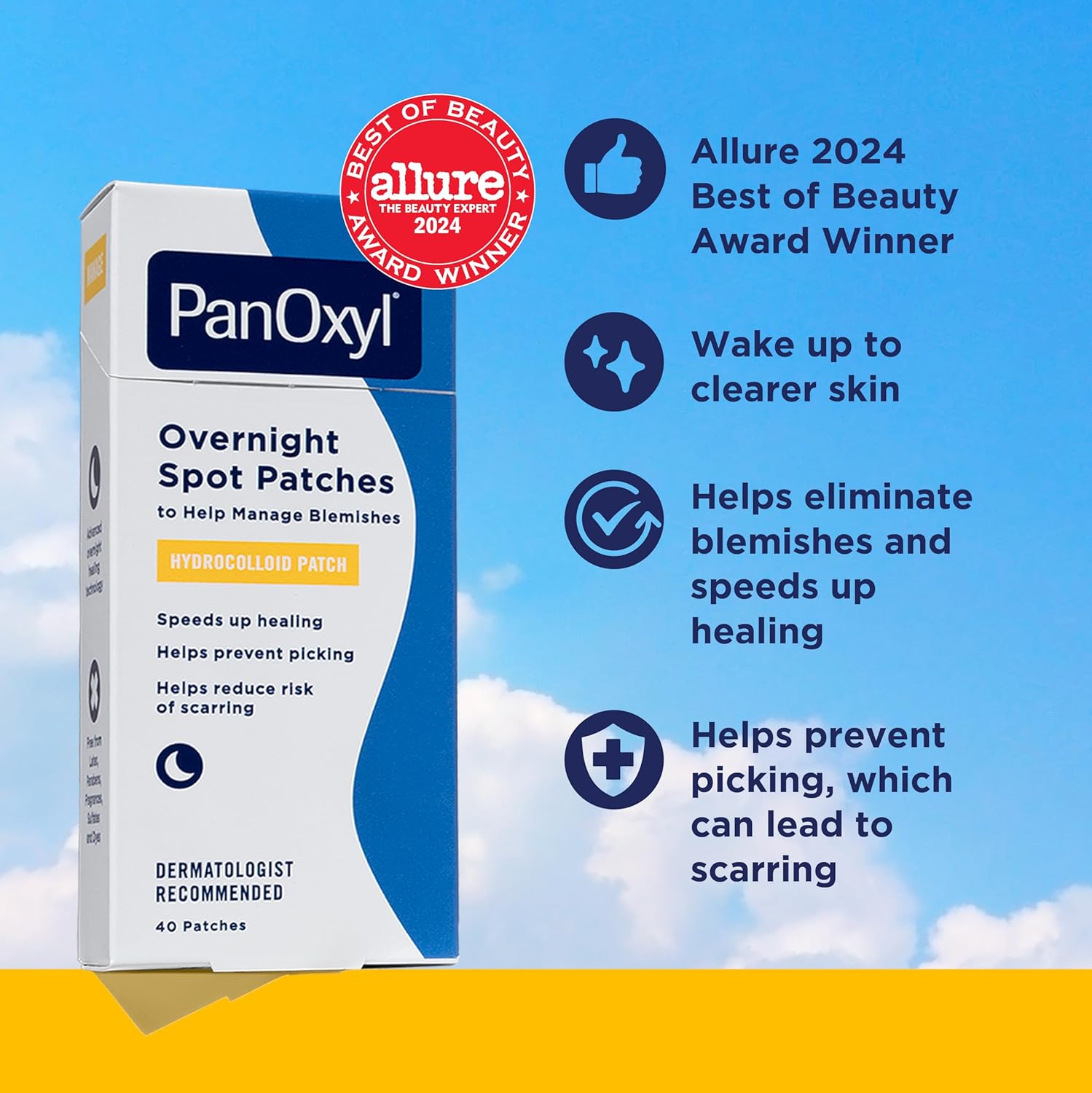 PanOxyl PM Overnight Spot Pimple Patches