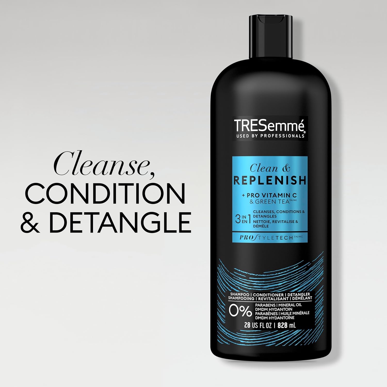 TRESemme Clean & Replenish 3-in-1 Shampoo Conditioner Detangler