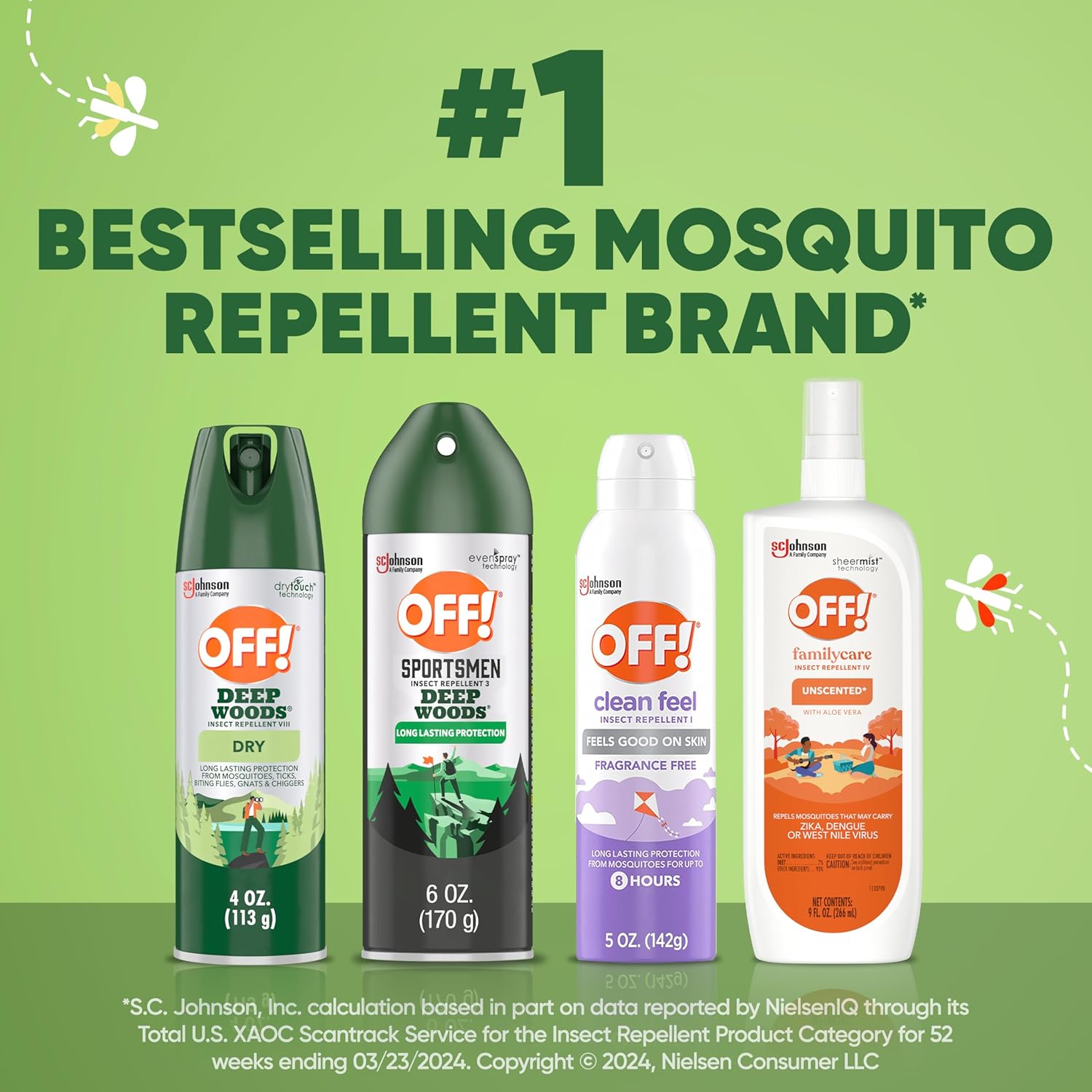 Off! Deep Woods Dry Insect Repellent VIII