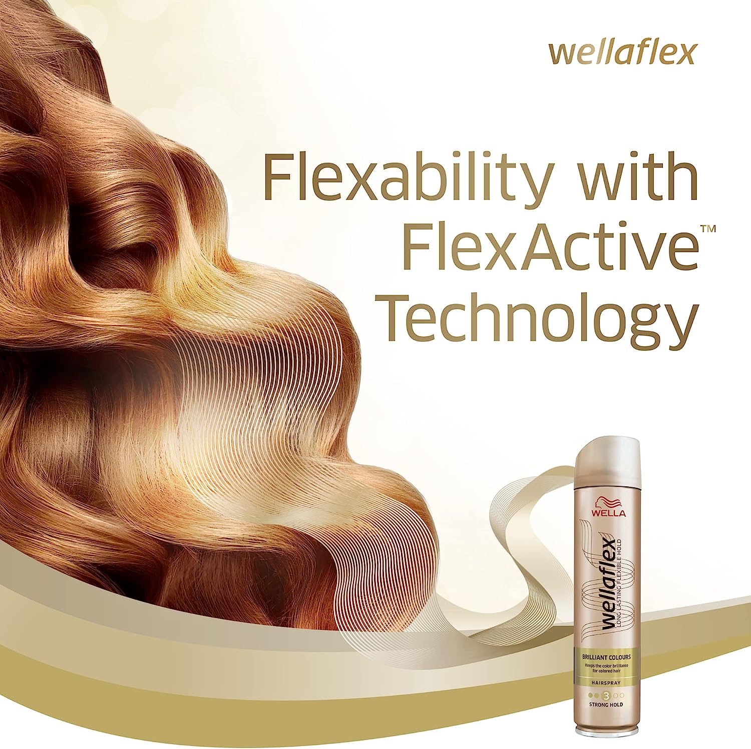 Wella Wellaflex Brilliant Colors Strong Hold Hairspray