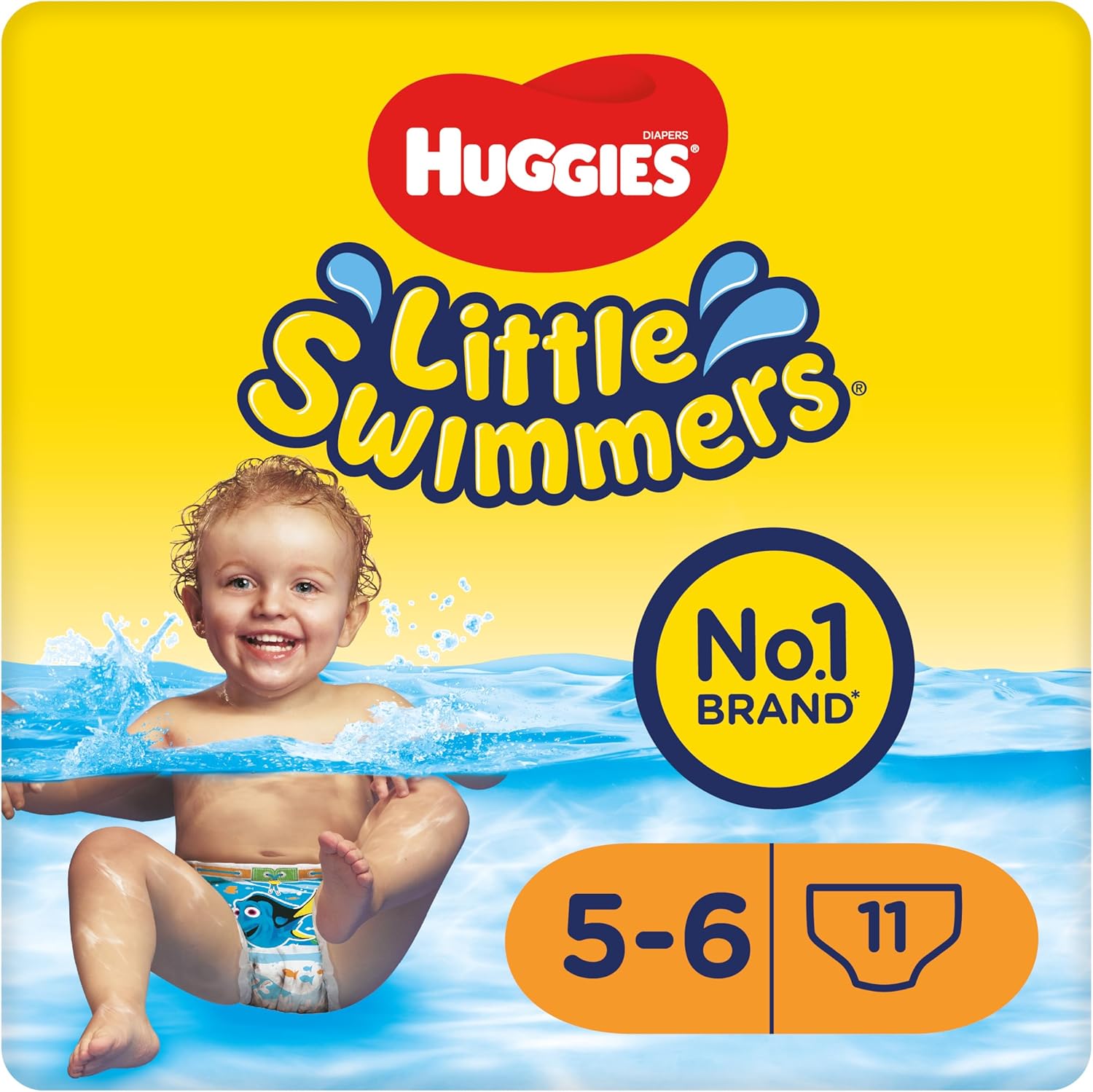 Huggies Little Swimmers Swim Nappies Size 5-6 (12-18kg)