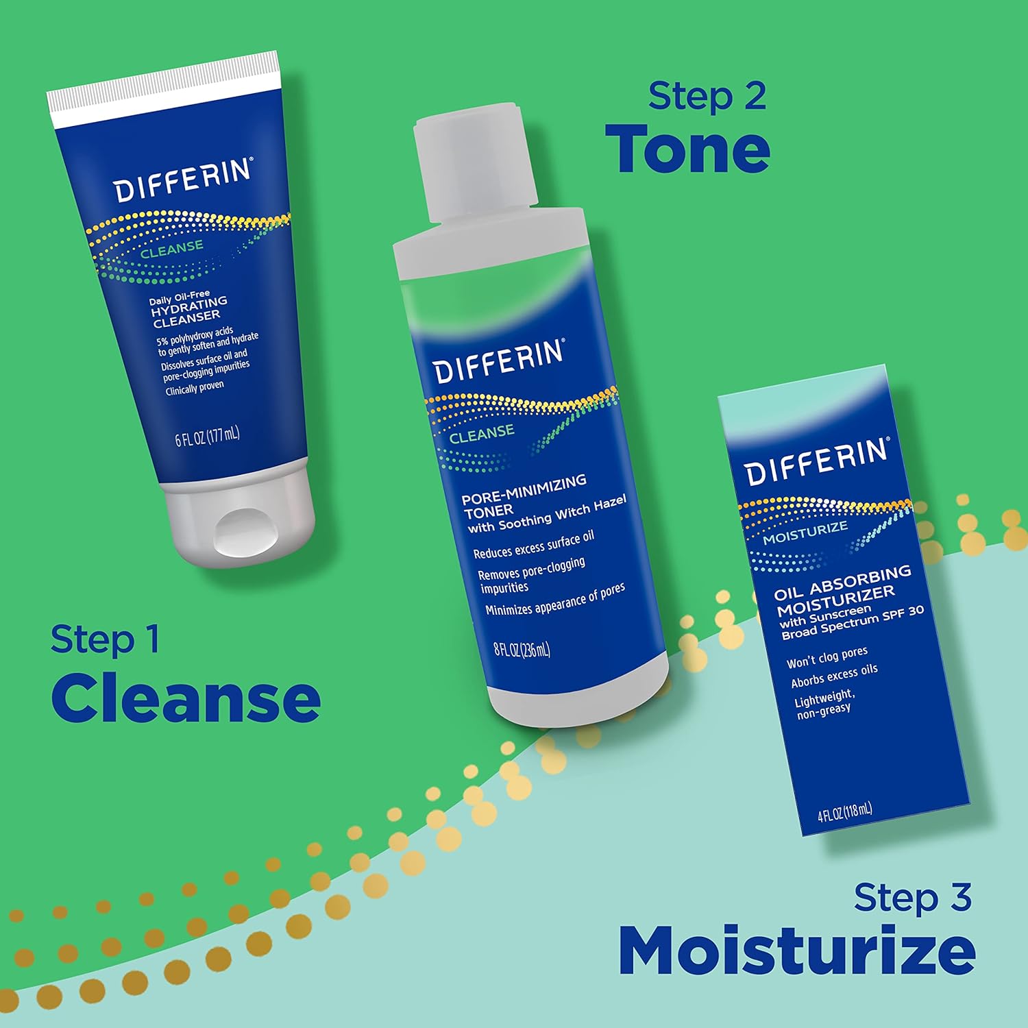 Differin Daily Oil Free Hydrating Cleanser