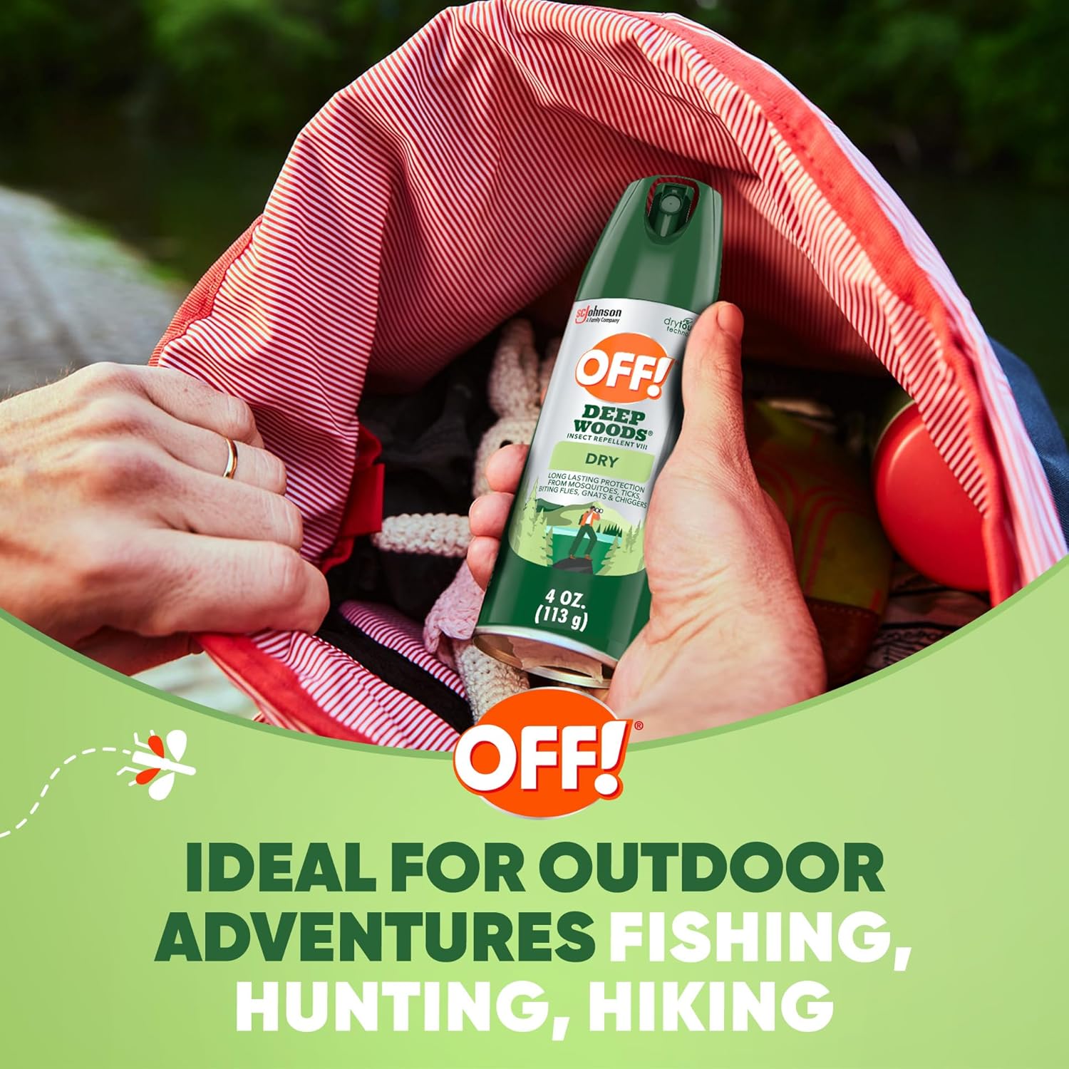 Off! Deep Woods Dry Insect Repellent VIII