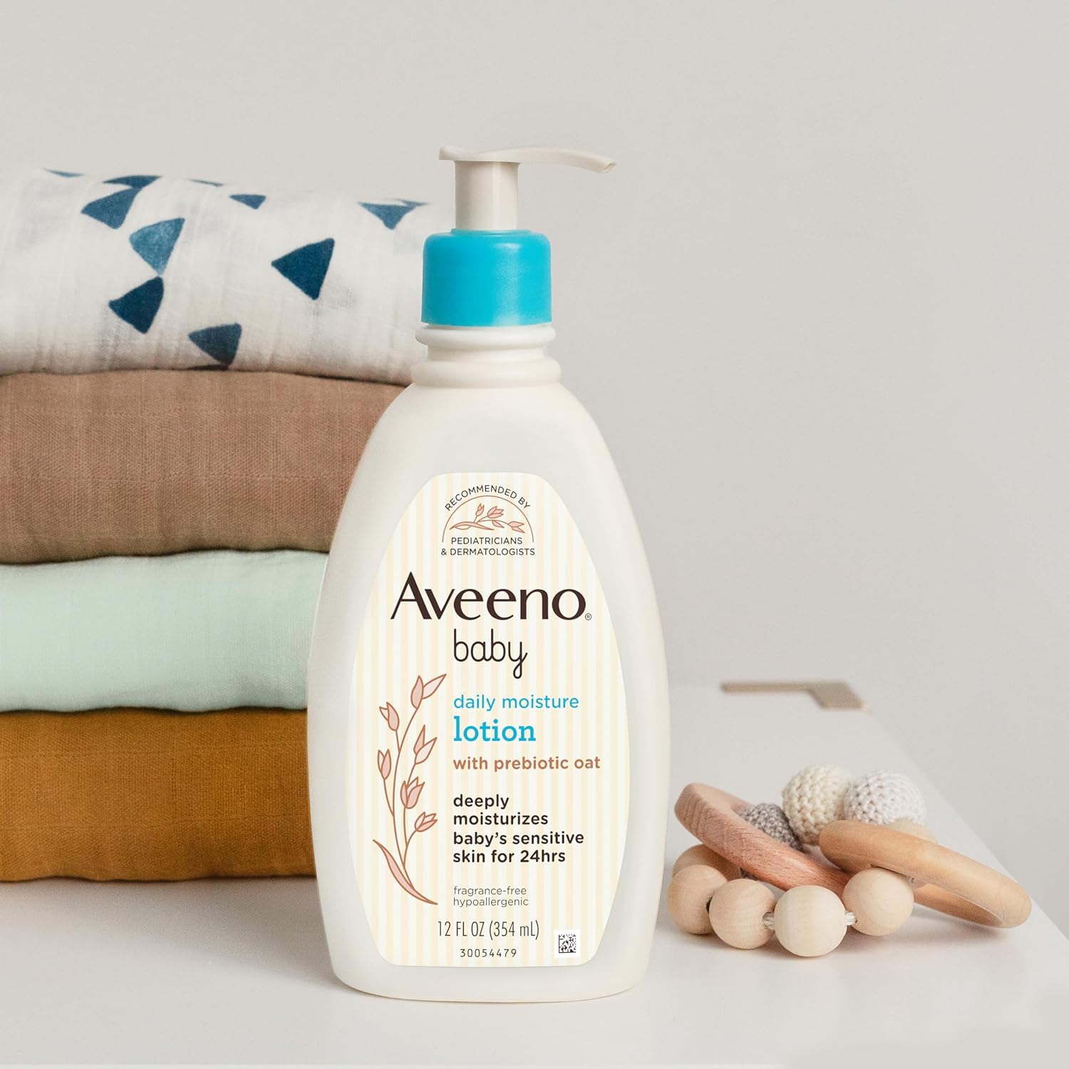 Aveeno Baby Daily Moisture Lotion With Prebiotic Oat