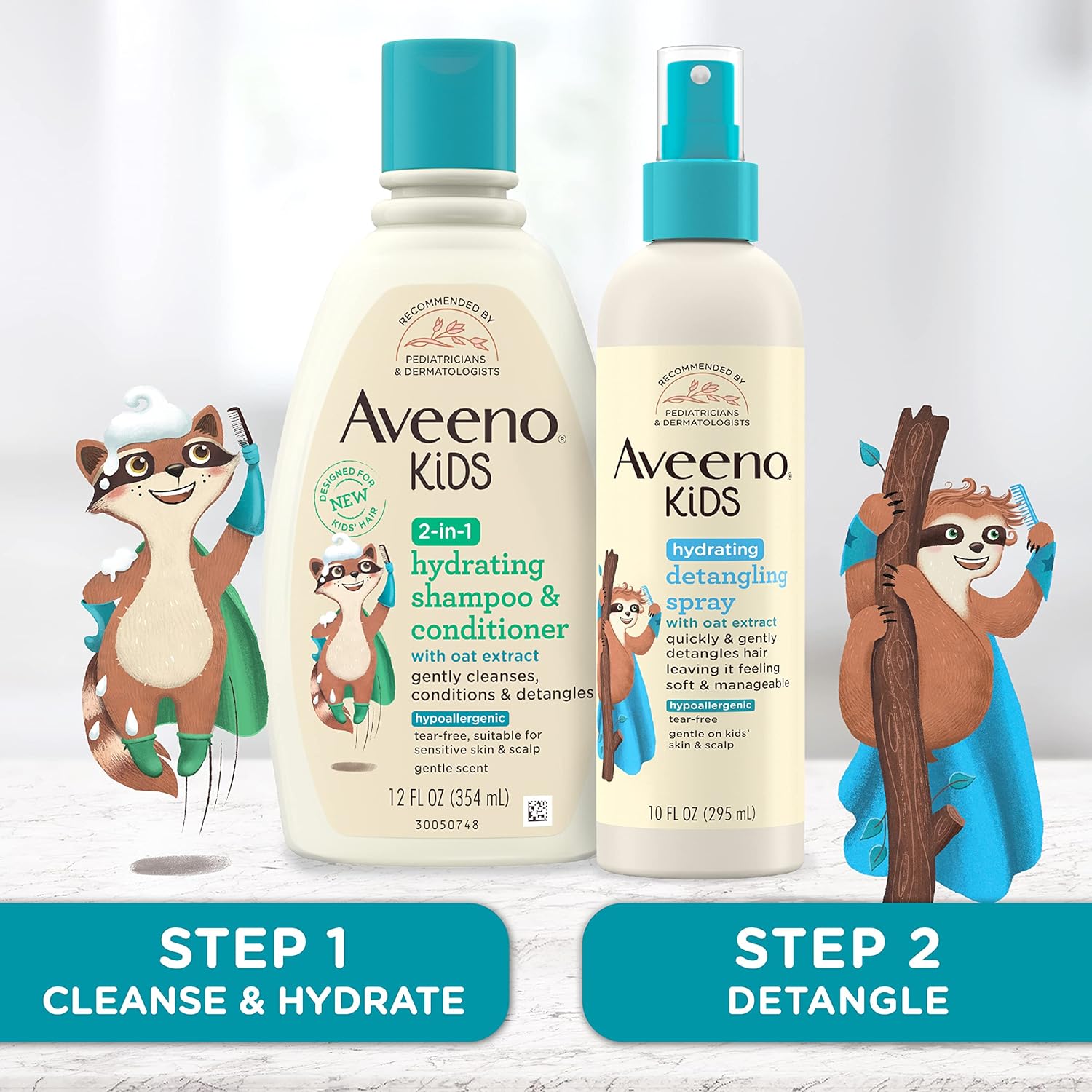 Aveeno Kids 2-in-1 Hydrating Shampoo & Conditioner