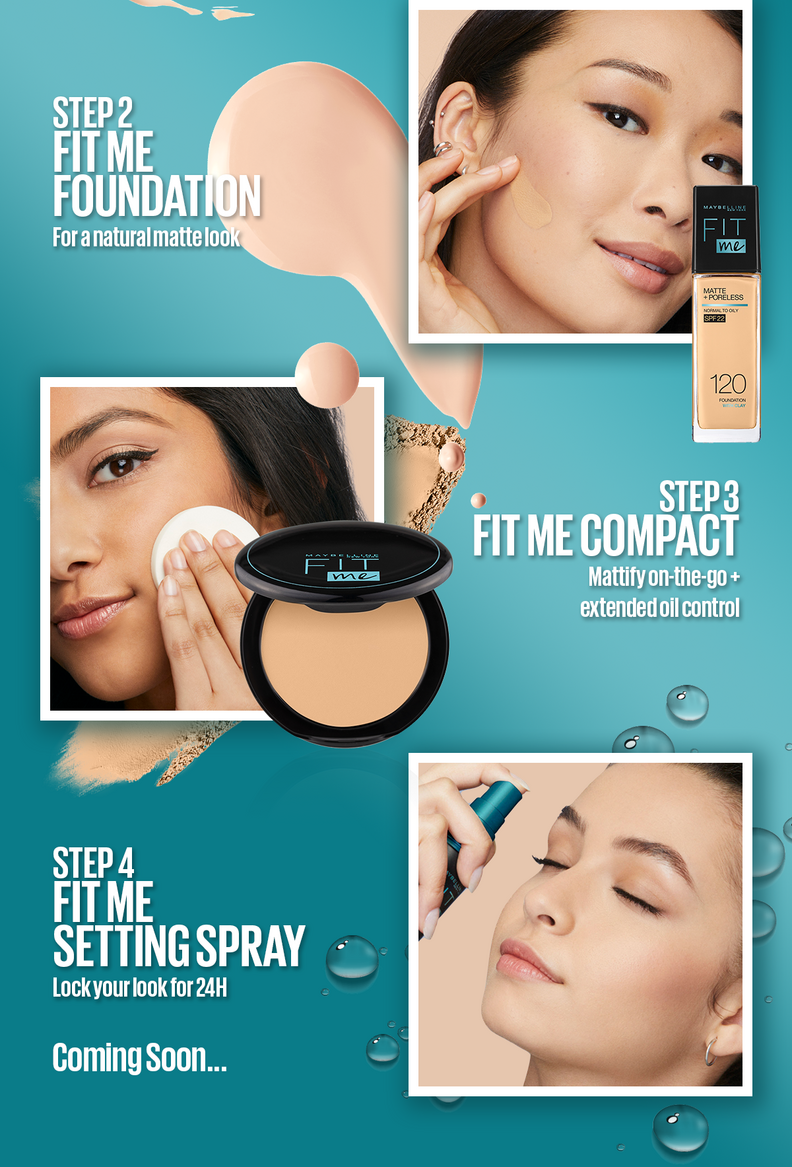 Maybelline Fit Me Matte + Poreless Foundation SPF 22