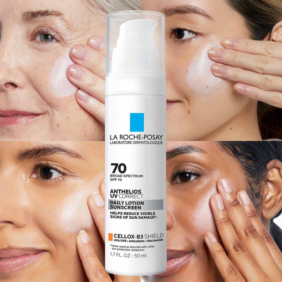 La Roche-Posay Anthelios UV Correct Sunscreen Moisturizer SPF 70