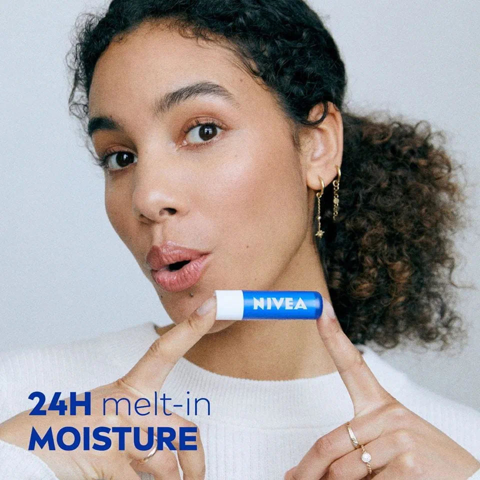 Nivea Original Care 24h+ Moisture Lip Balm