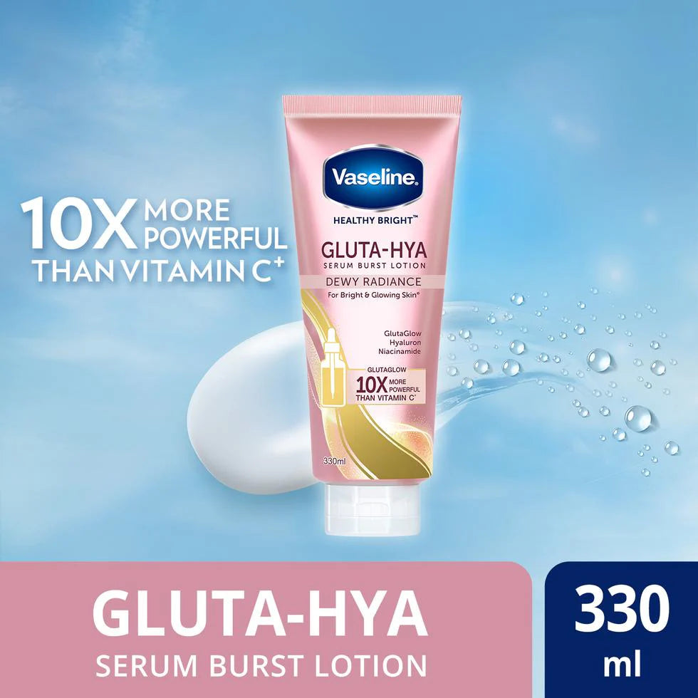 Vaseline Gluta-Hya Serum Burst Lotion Dewy Radiance