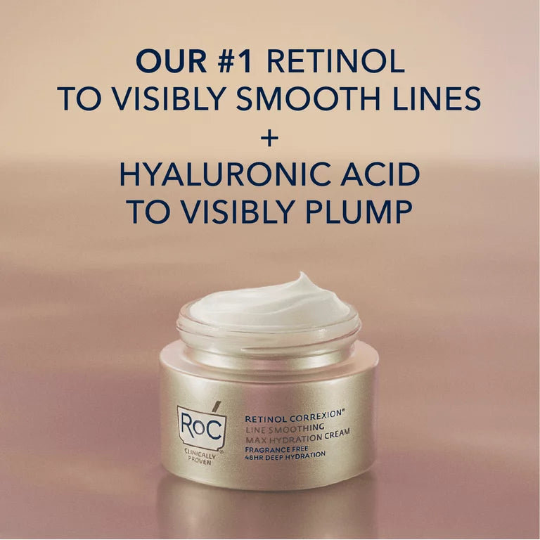 RoC Retinol Correxion® Line Smoothing Max Hydration Cream - Fragrance Free