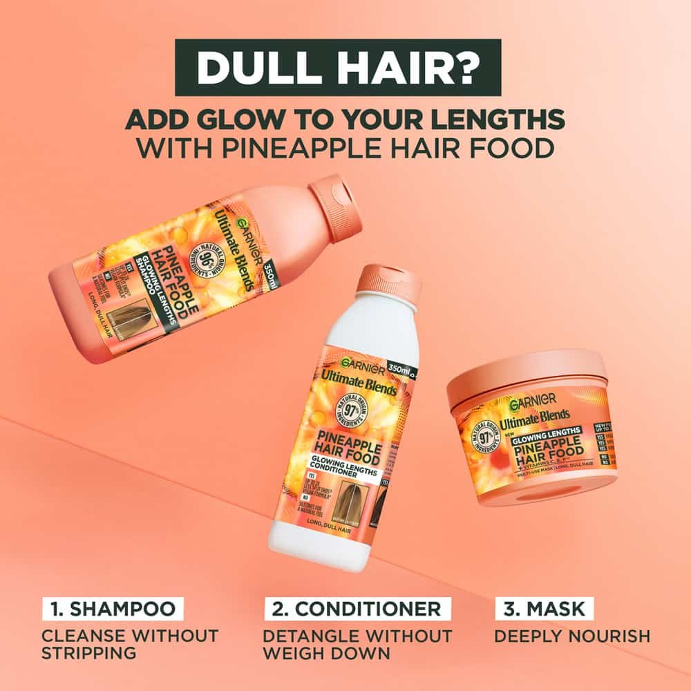 Garnier Ultimate Blends Pineapple 3-in-1 Hair Food