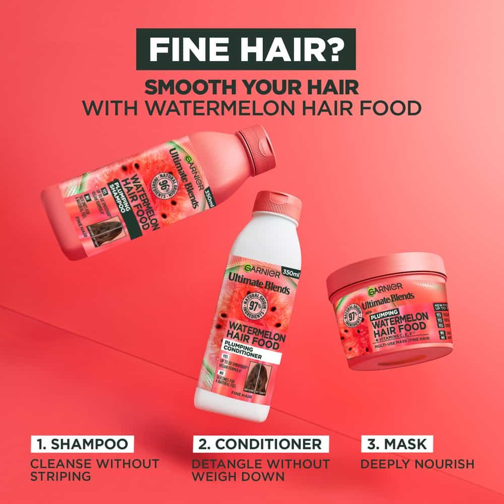 Garnier Ultimate Blends Hair Food Watermelon Shampoo