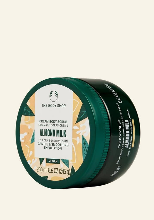 The Body Shop Cream Body Scrub - Almond Milk