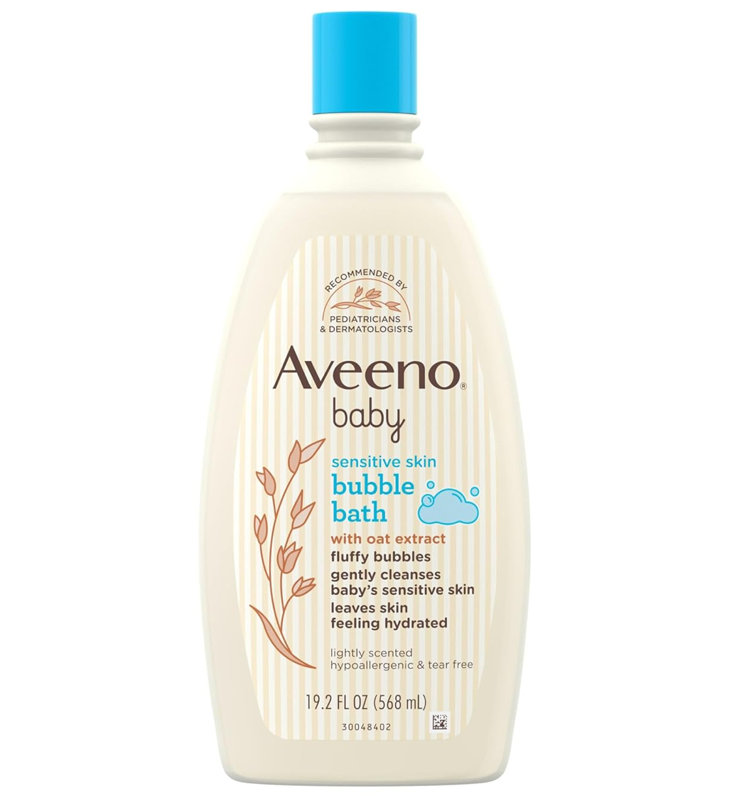 Aveeno Baby Sensitive Skin Bubble Bath