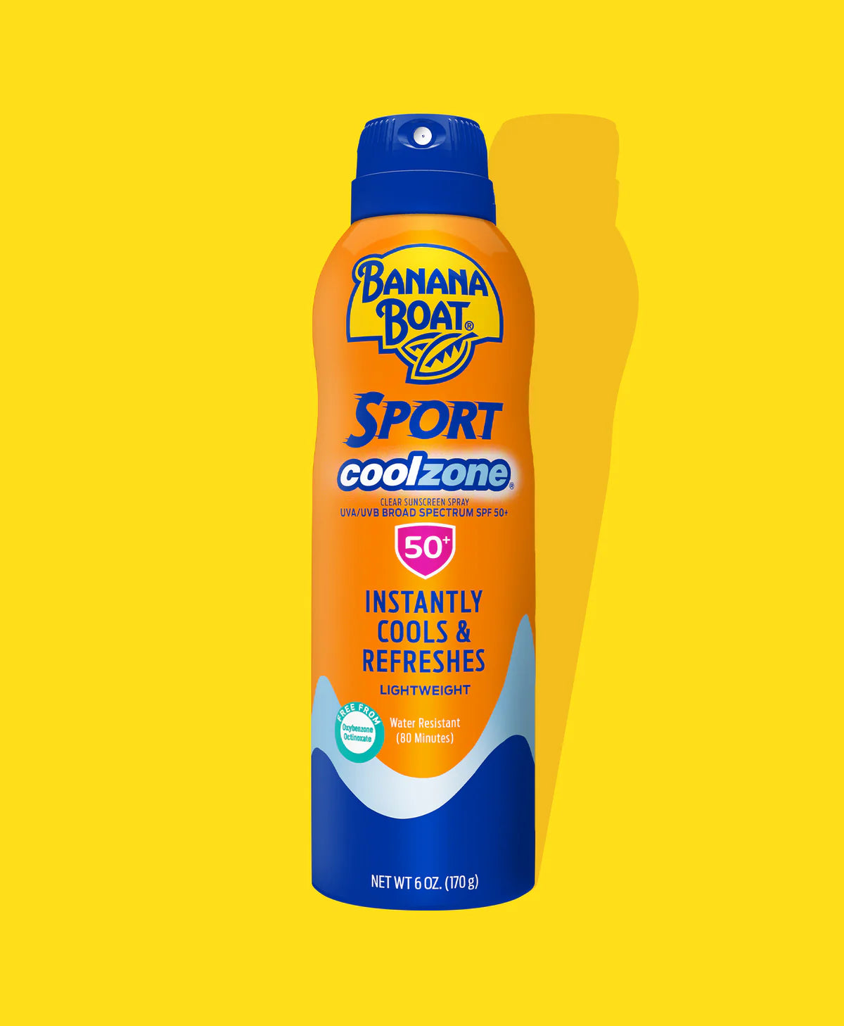 Banana Boat Sport Cool Zone Sunscreen Spray SPF 50+