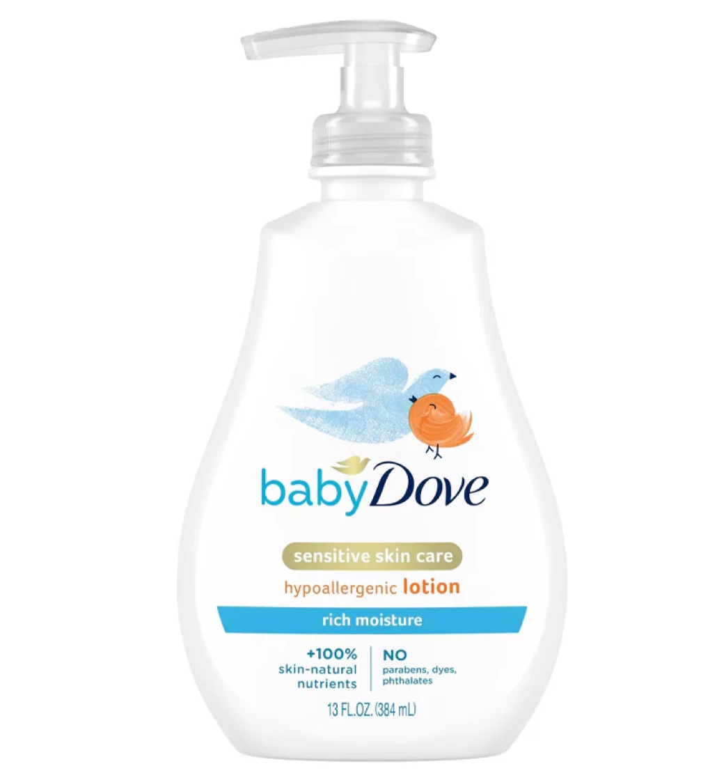 Baby Dove Sensitive Skin Care Hypoallergenic Lotion