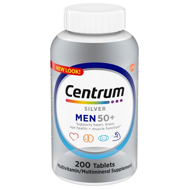 Centrum Silver Men 50+ Multivitamins