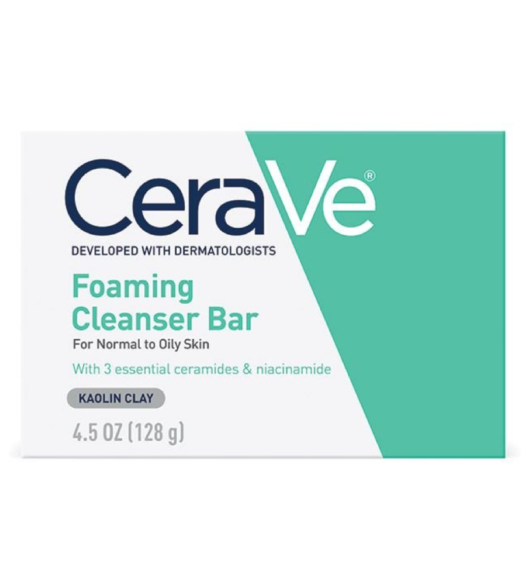 CeraVe Foaming Cleanser Bar Soap