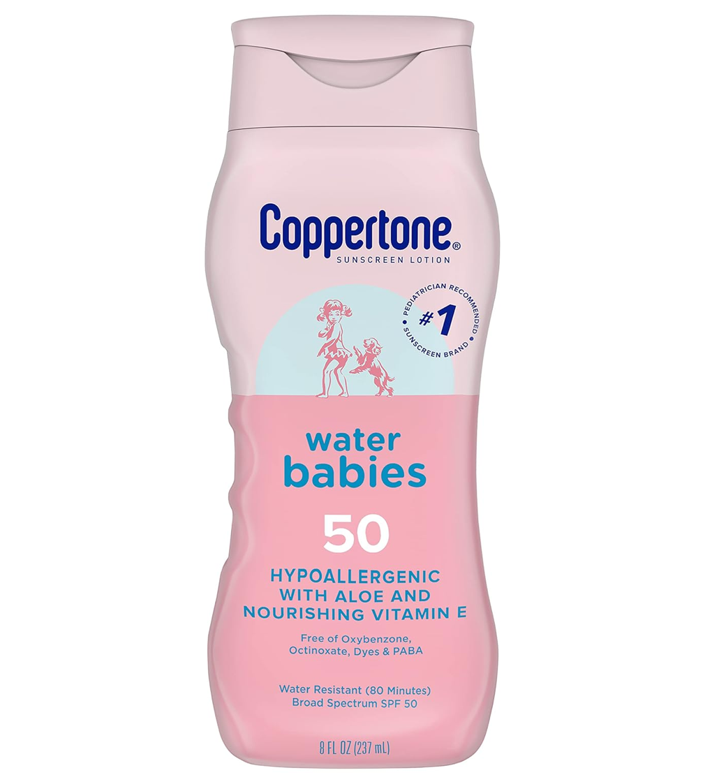 Coppertone Water Babies Sunscreen Lotion SPF 50