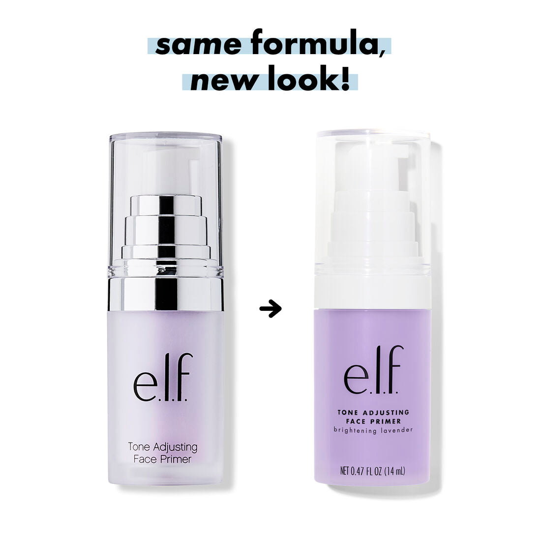 e.l.f. Tone Adjusting Face Primer - Lavender