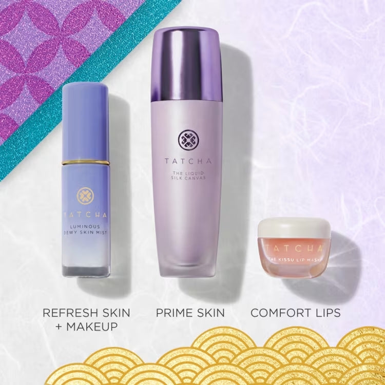 Tatcha Prime & Glow Trio Value Set