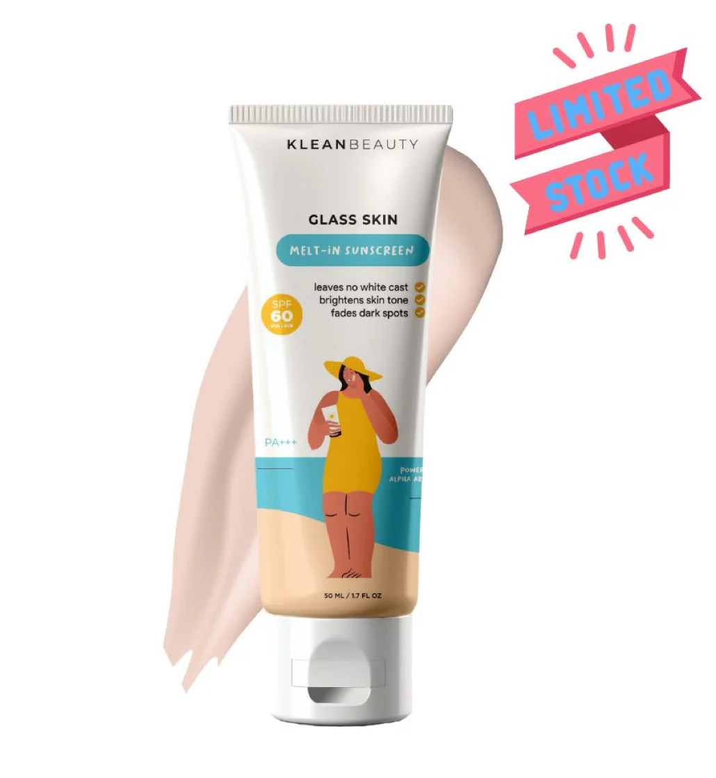 Klean Beauty Melt in Hydrating Sunscreen 50ml