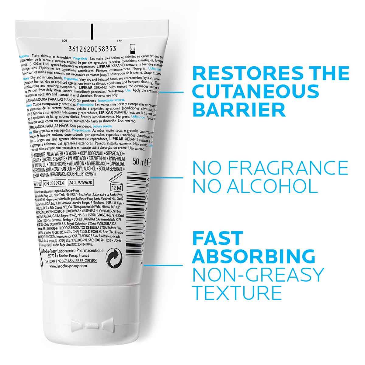 La Roche-Posay Lipikar Xerand Repairing Hand Cream