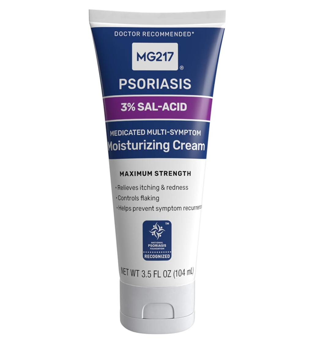 MG217 Psoriasis Medicated Multi-Symptom Moisturizing Cream