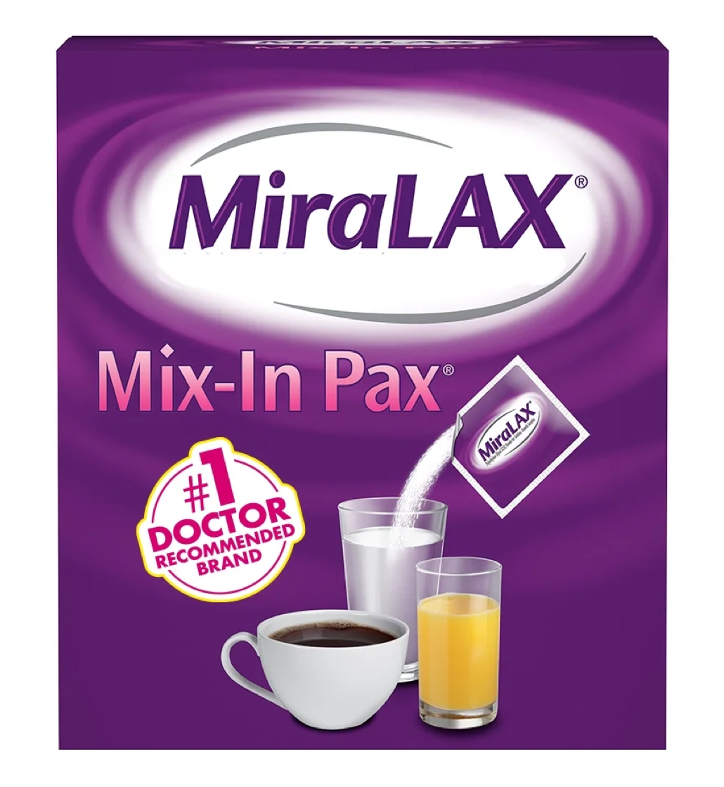 MiraLAX Mix in Pax Powder