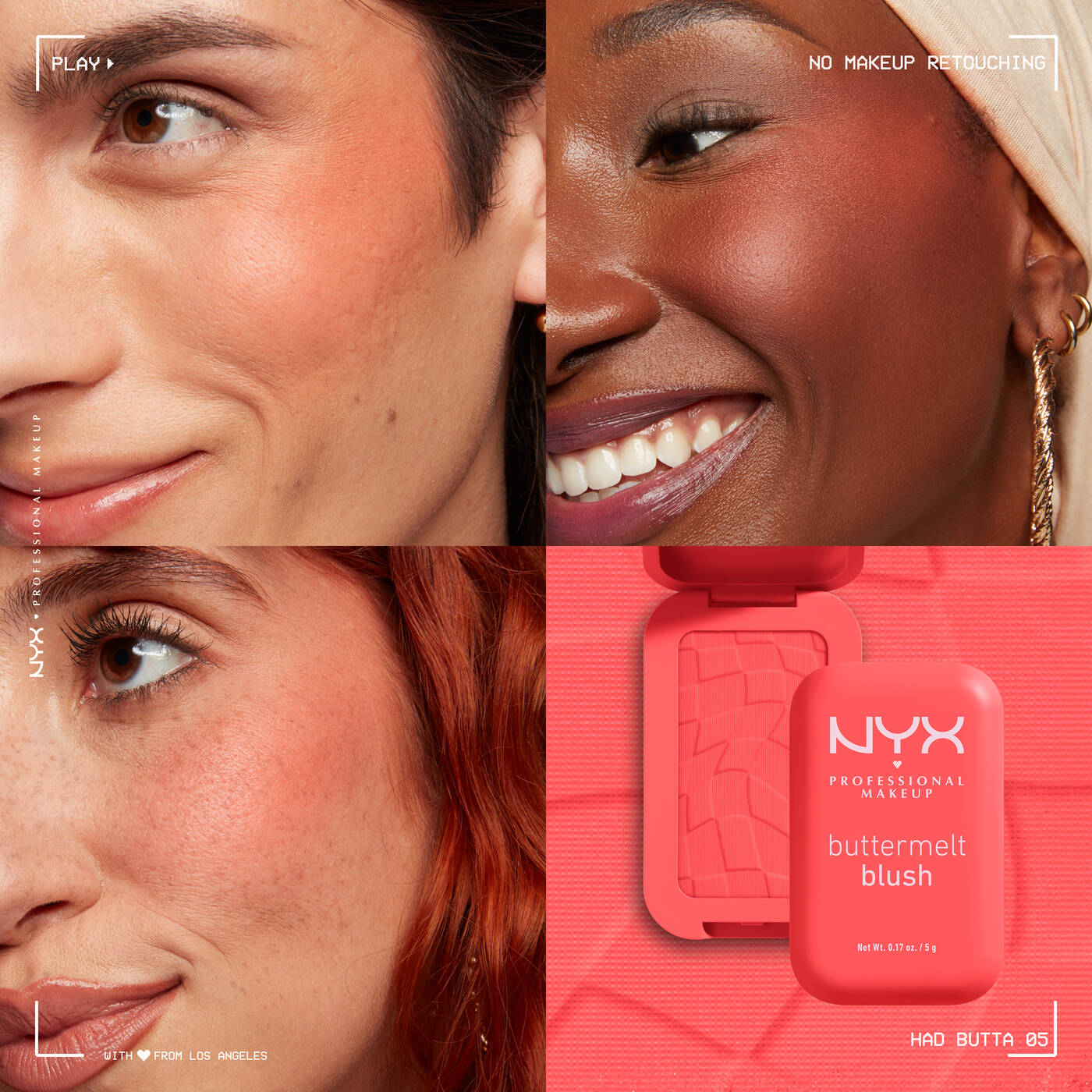 NYX Professional Makeup Buttermelt Blush