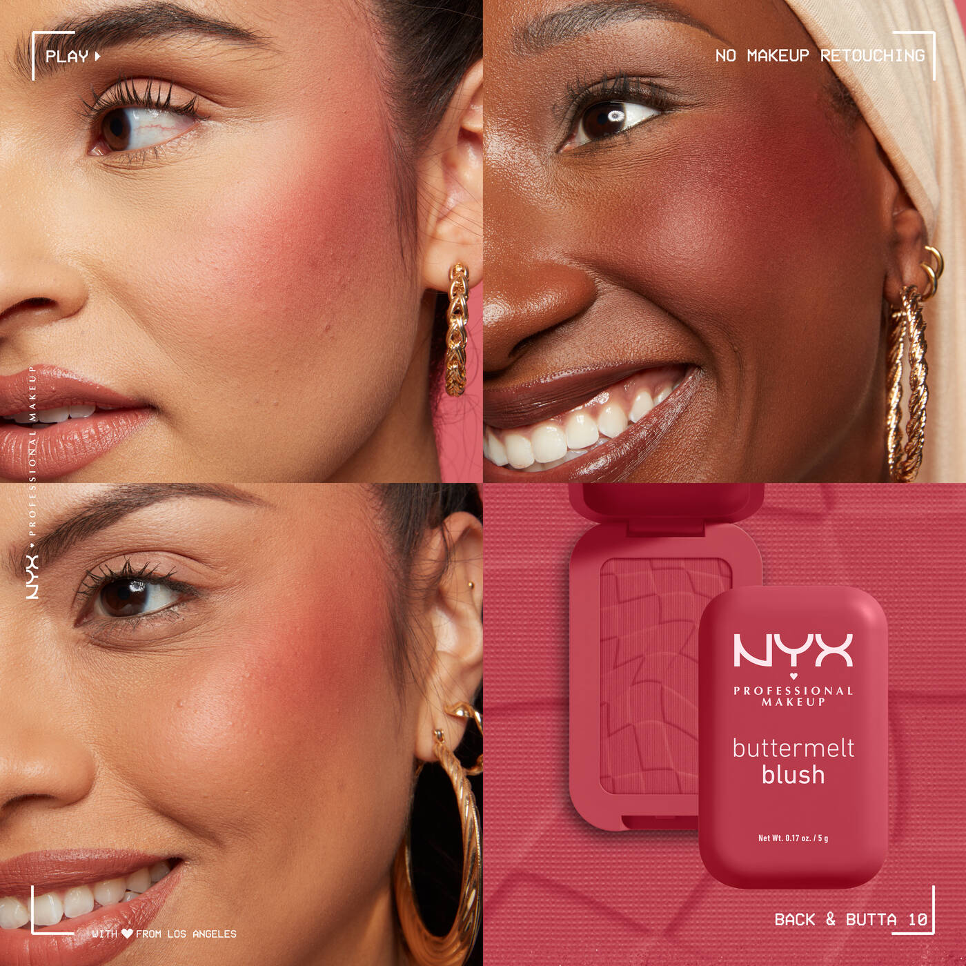 NYX Professional Makeup Buttermelt Blush