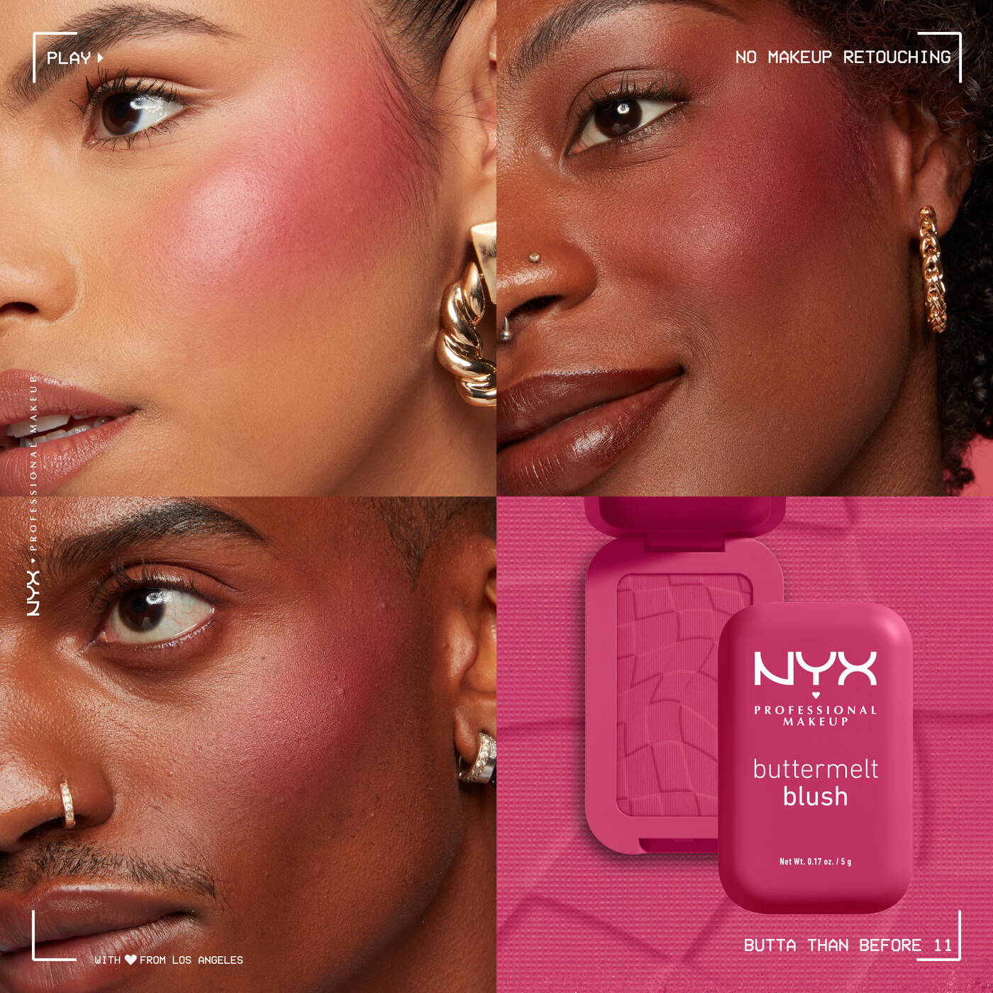 NYX Professional Makeup Buttermelt Blush