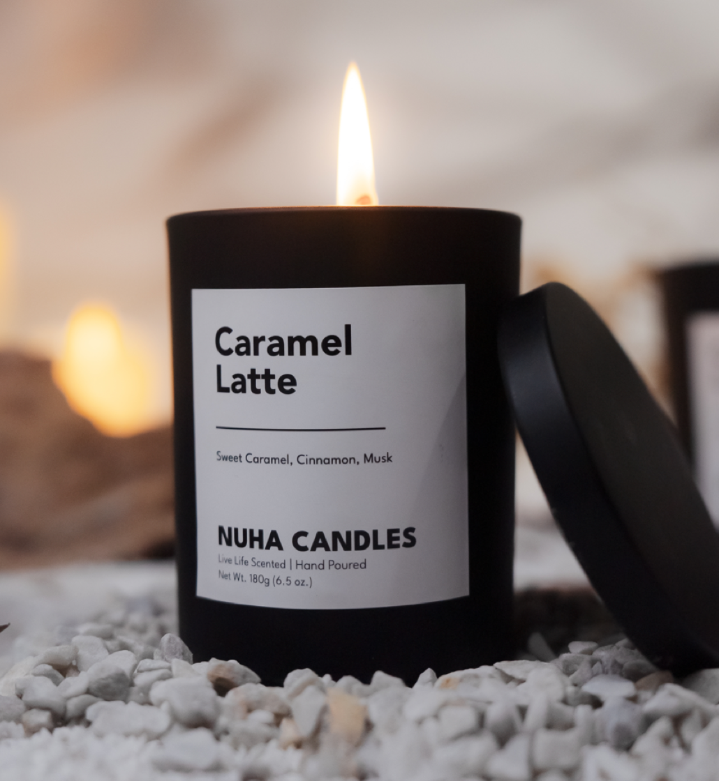 Nuha Scents Candle - Caramel Latte