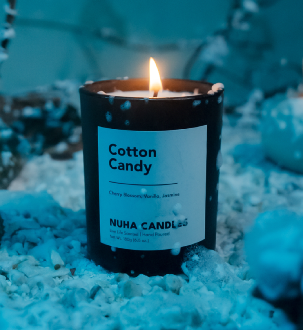 Nuha Scents Candle - Cotton Candy