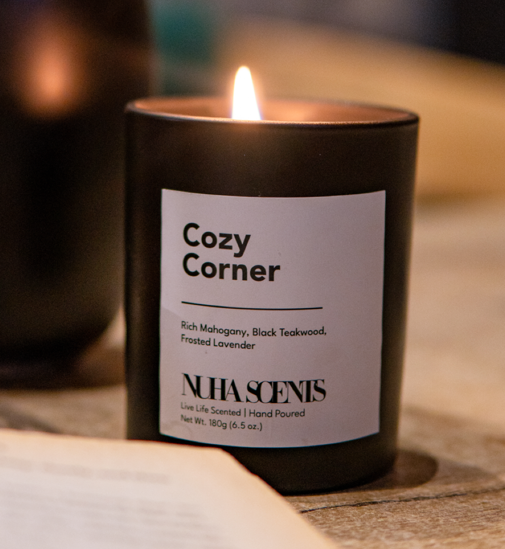 Nuha Scents Candle - Cozy Corner