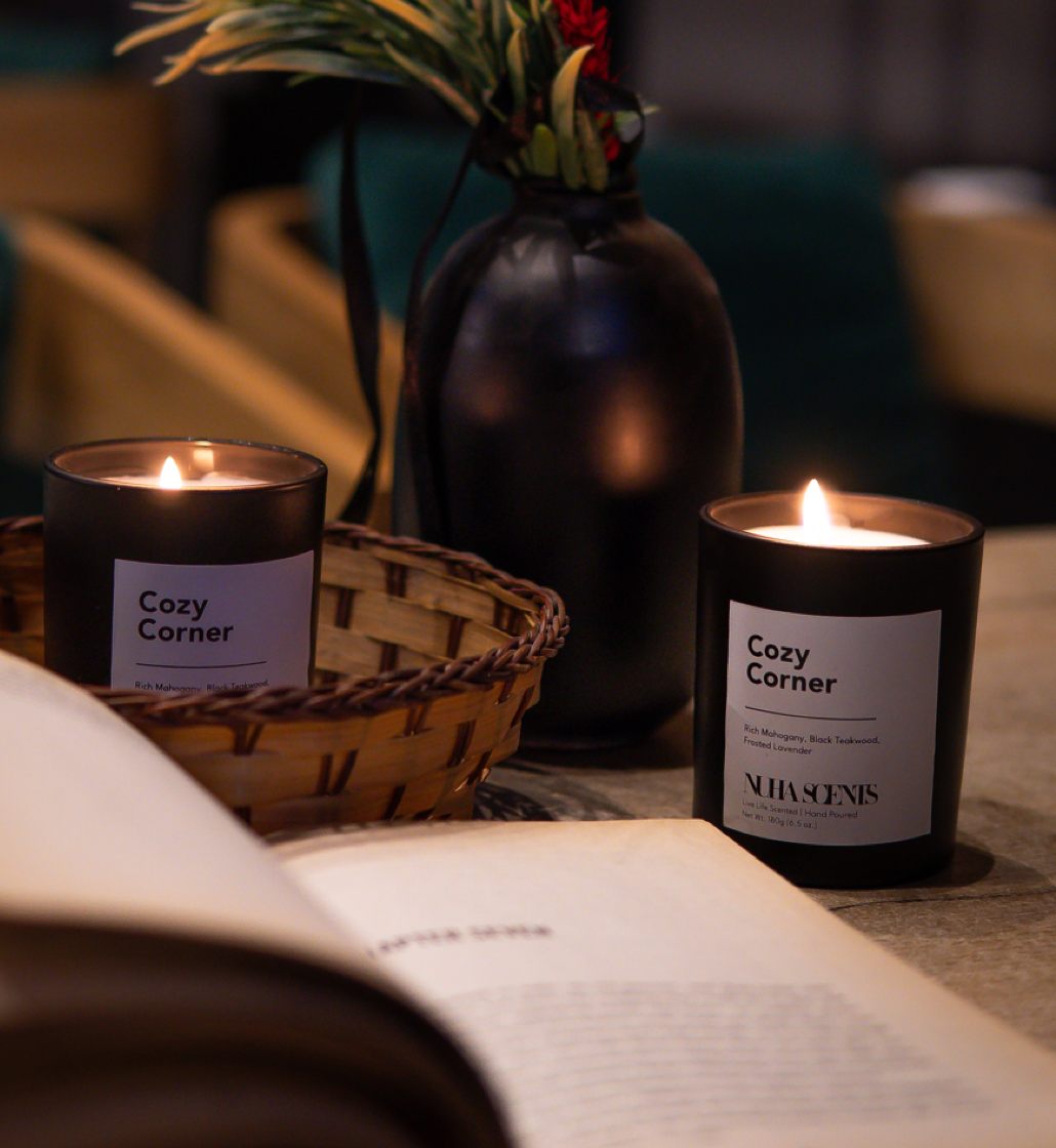 Nuha Scents Candle - Cozy Corner