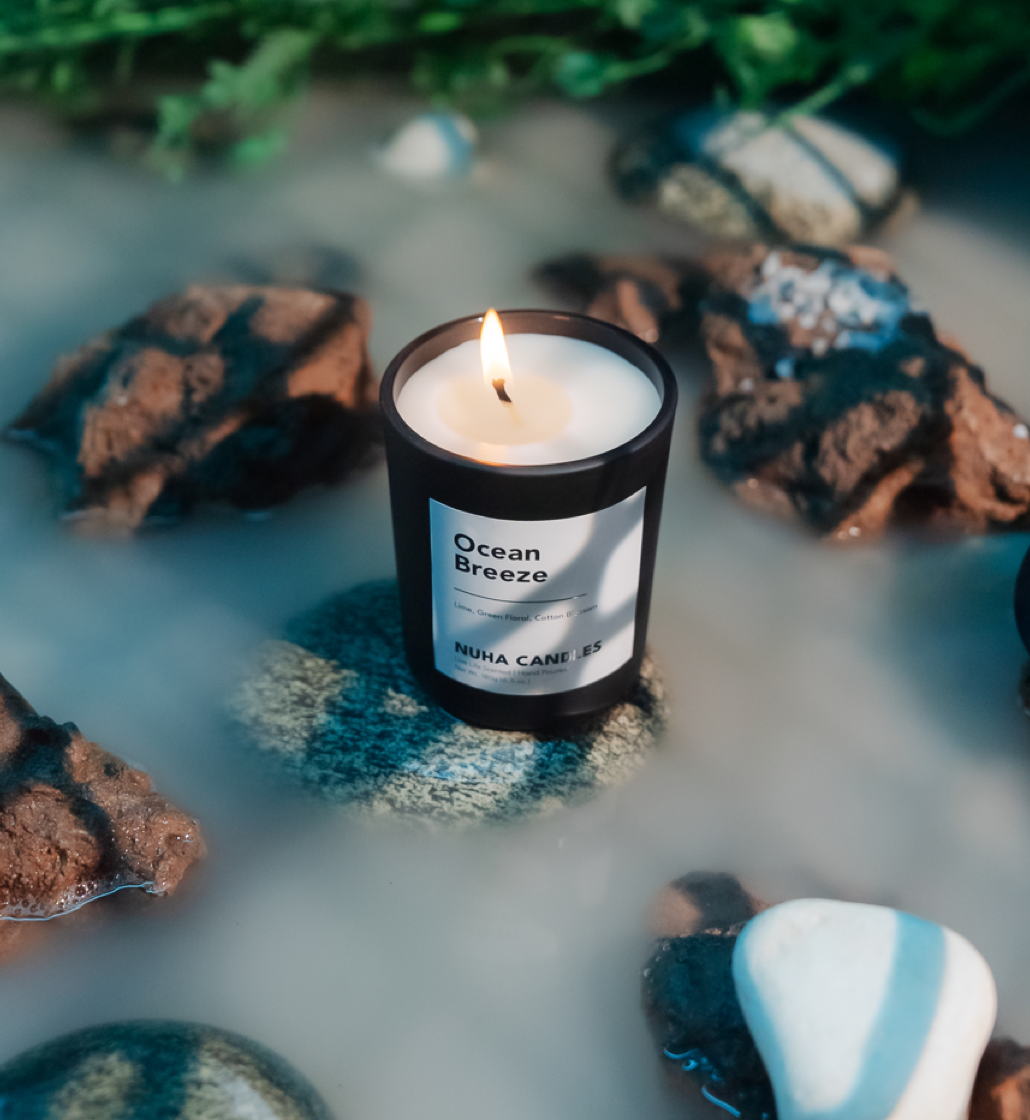 Nuha Scents Candle - Ocean Breeze