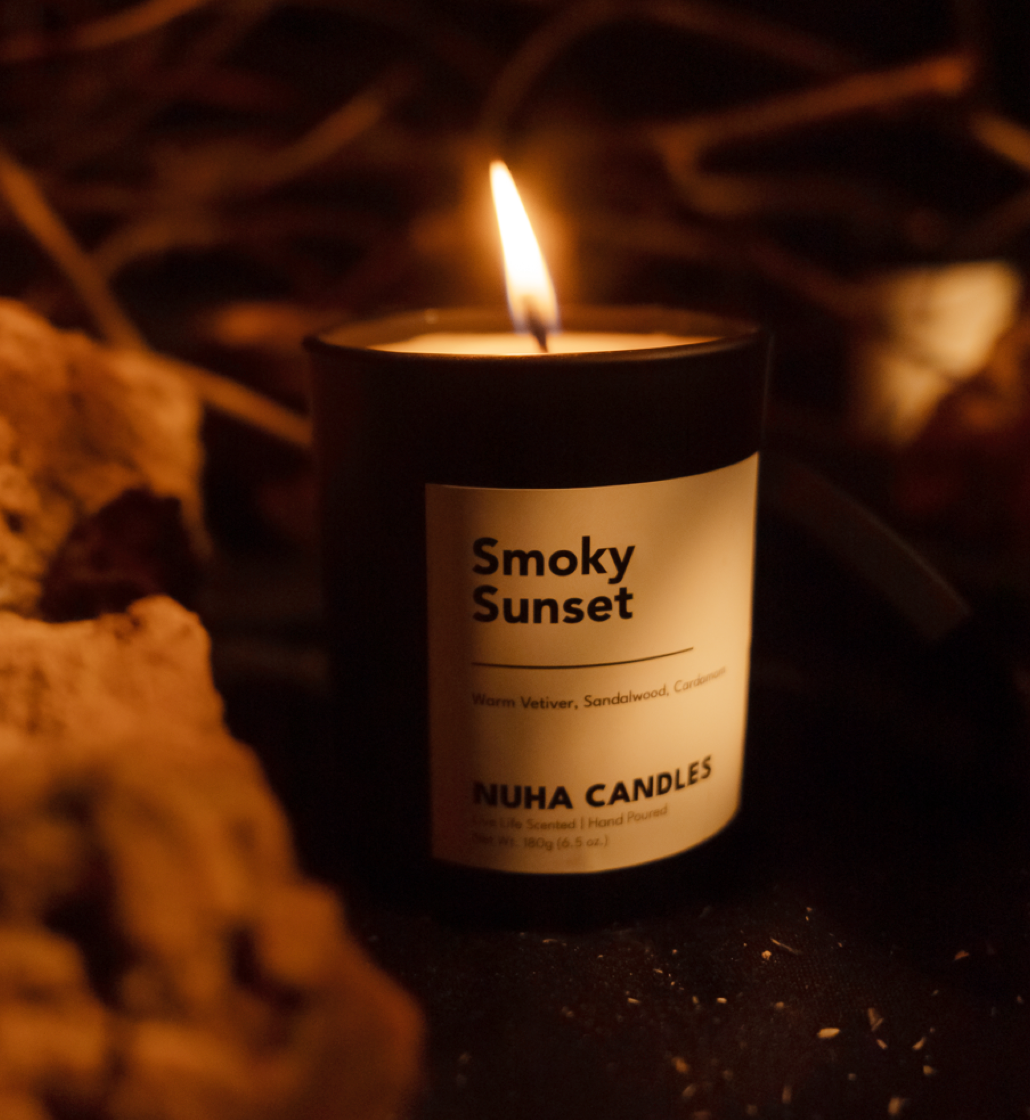 Nuha Scents Candle - Smoky Sunset