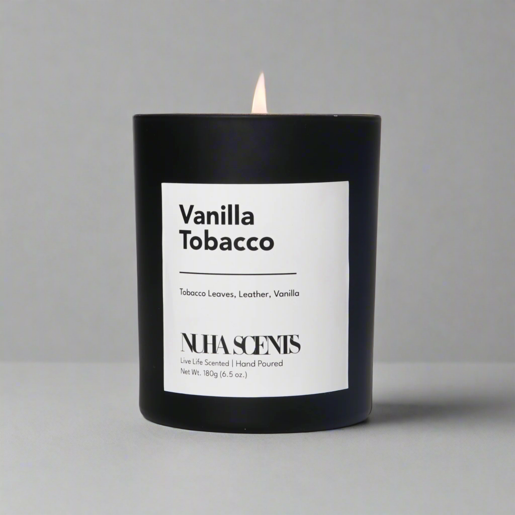 Nuha Scents Candle - Vanilla Tobacco