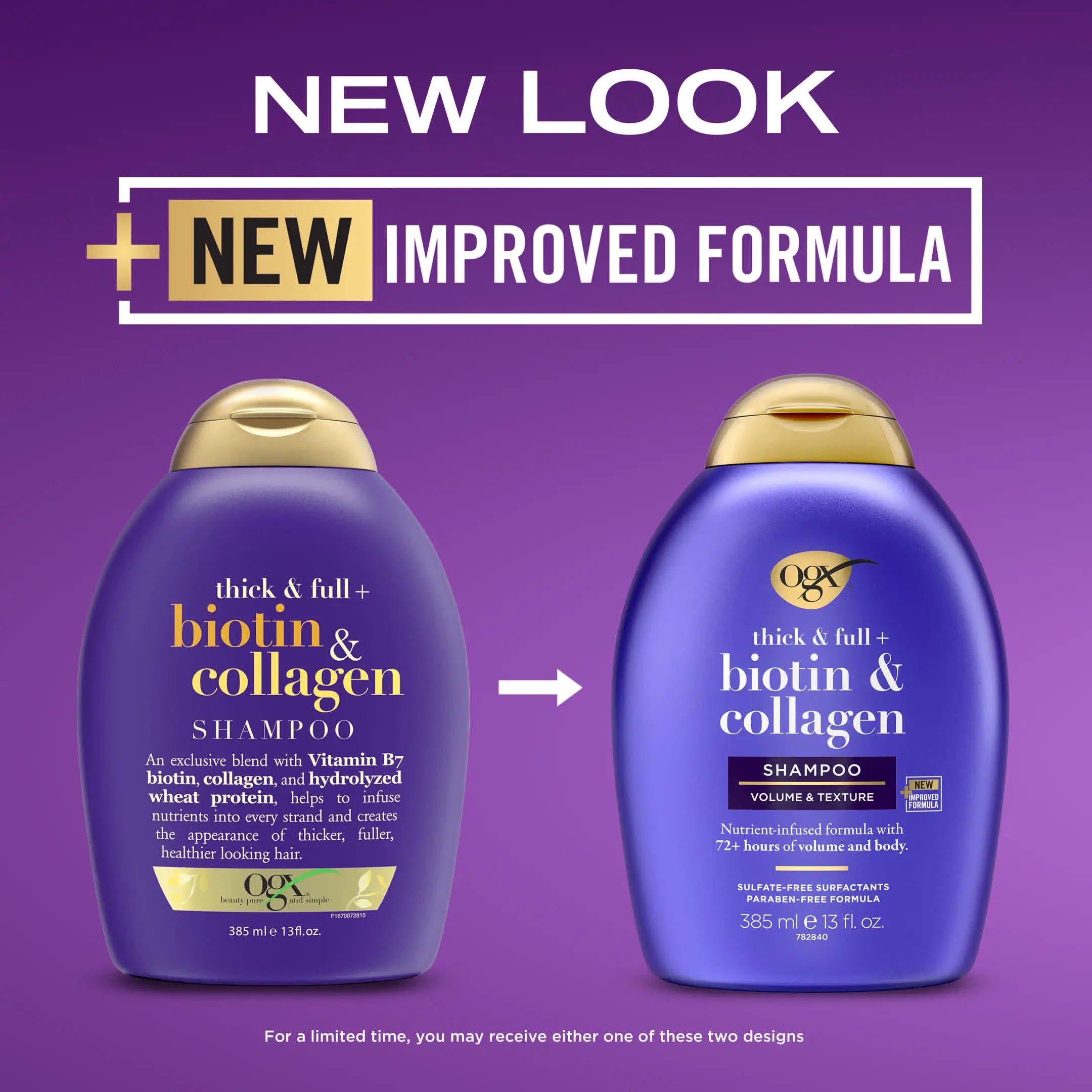 OGX Biotin & Collagen Hair Thickening Shampoo