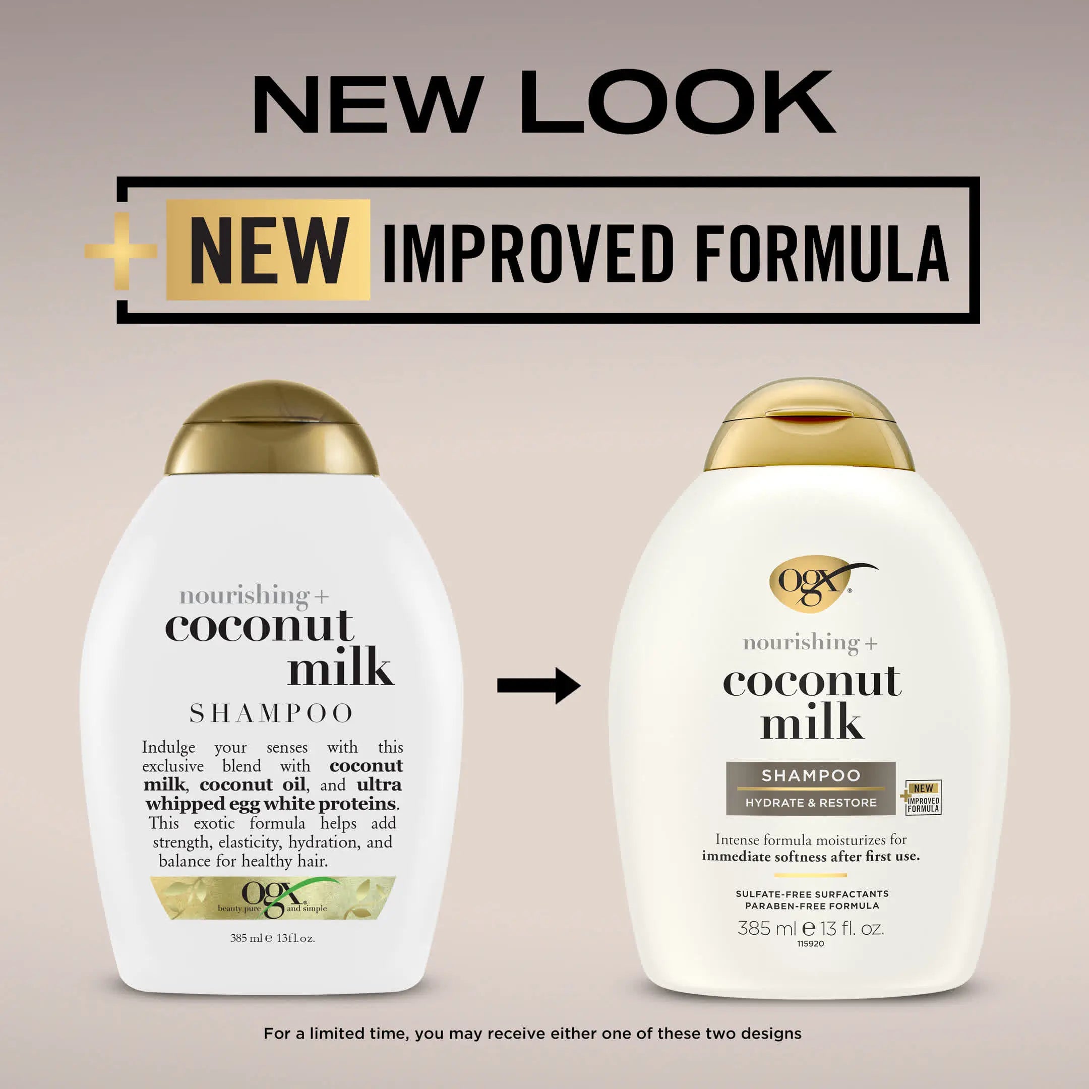 OGX Nourishing+ Coconut Milk Shampoo