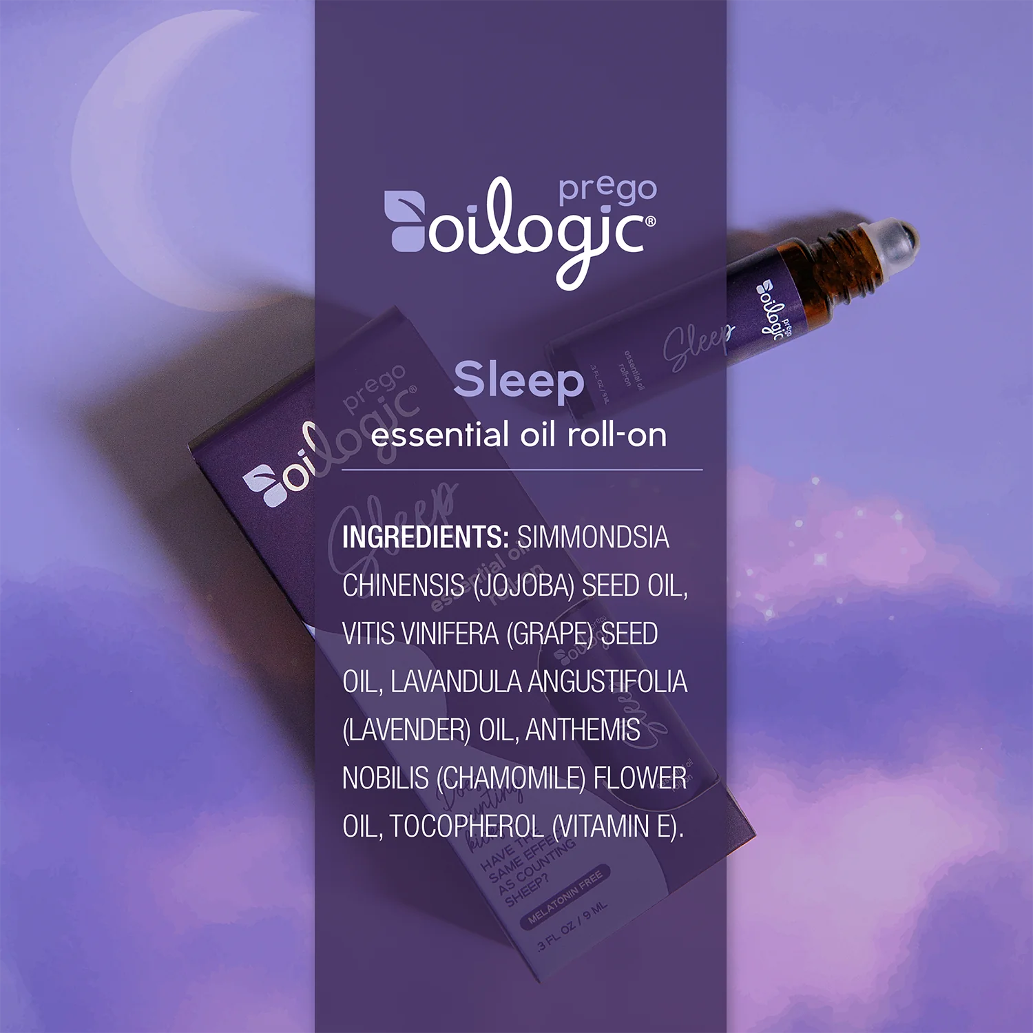 Oilogic Prego Sleep Essential Oil Roll On