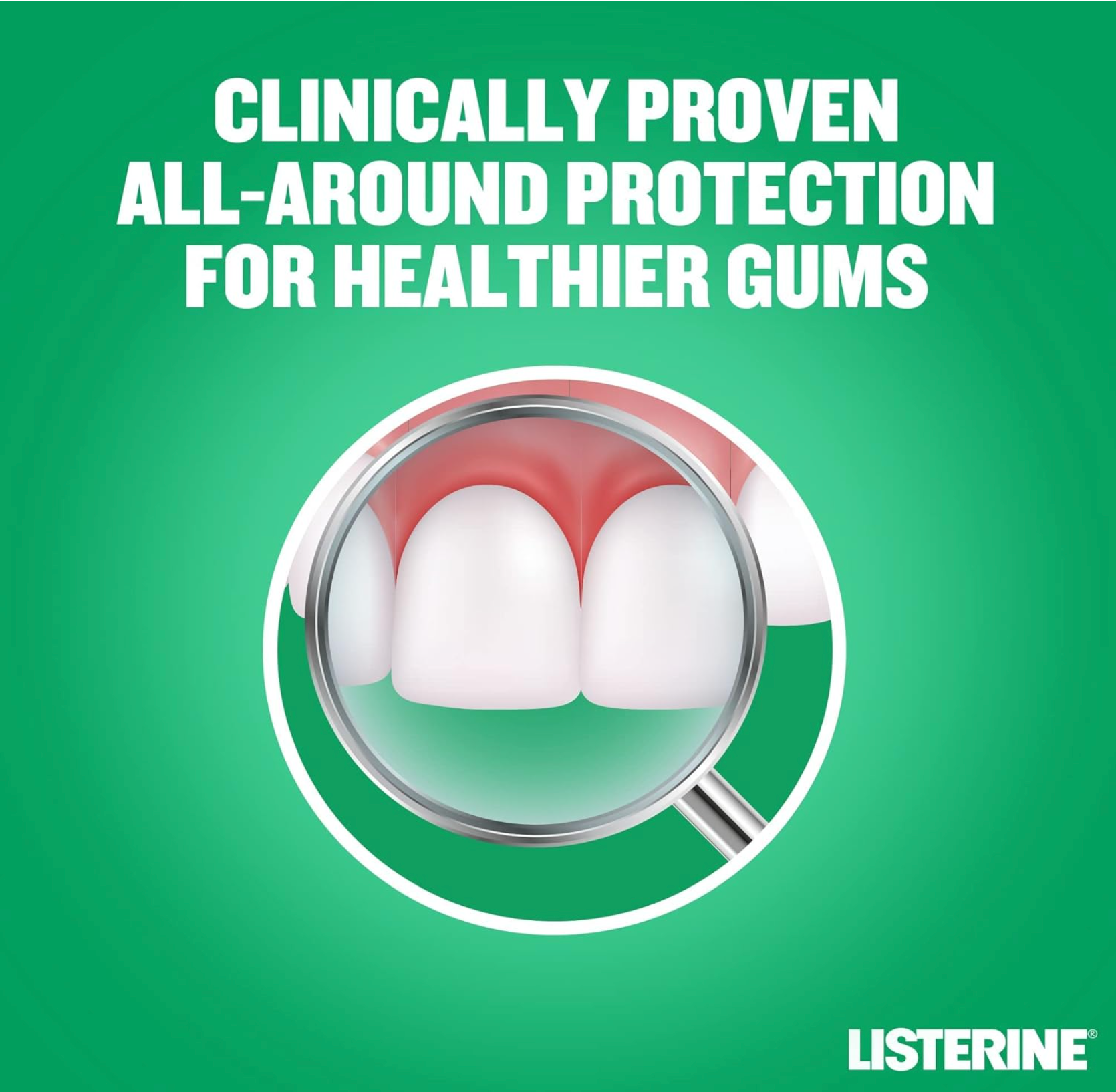 Listerine® Total Care Gum Protect Milder Taste Mouthwash