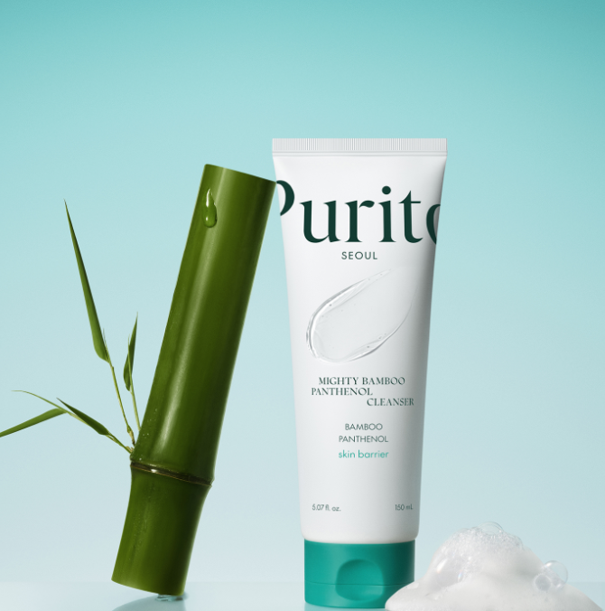 Purito Seoul Mighty Bamboo Panthenol Cleanser