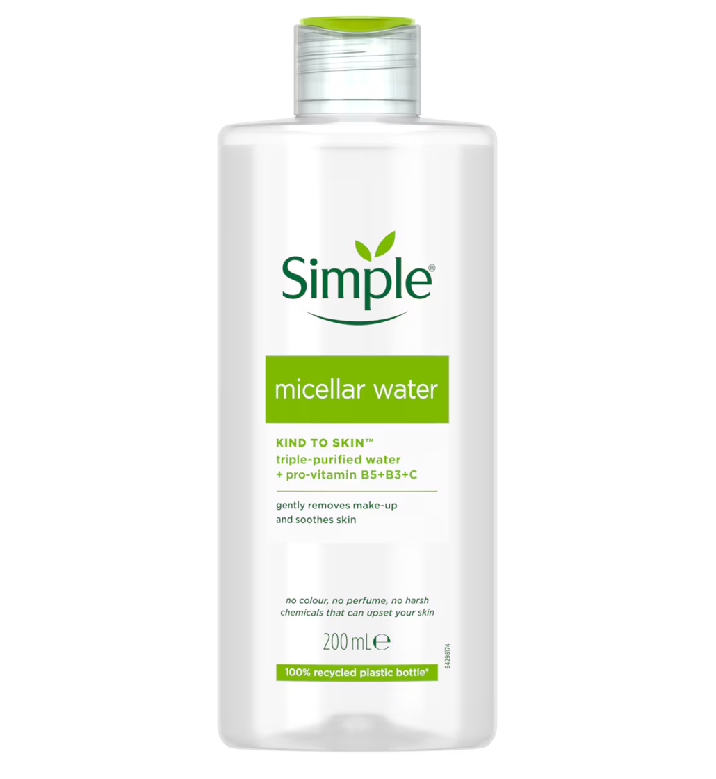 Simple Kind to Skin Micellar Cleansing Water