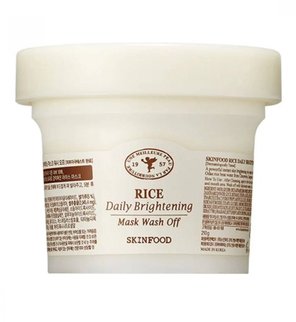 Skinfood Rice Daily Brightening Mask Wash Off