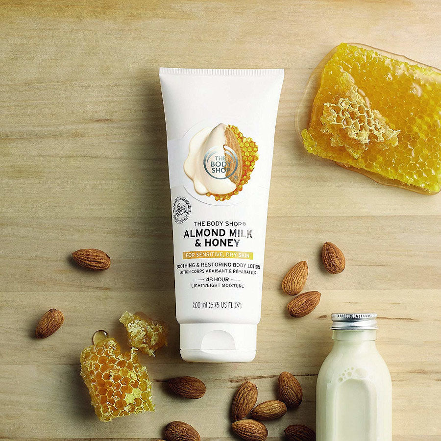 The Body Shop Almond Milk & Honey Calming & Protecting Body Lotion